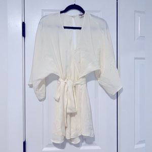 Show me your mumu cream romper size xs
